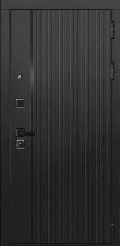 Входная дверь ДвериПРО Л-45 ФЛ-700 (10мм, Ясень грей) DPRO225958 внешняя сторона